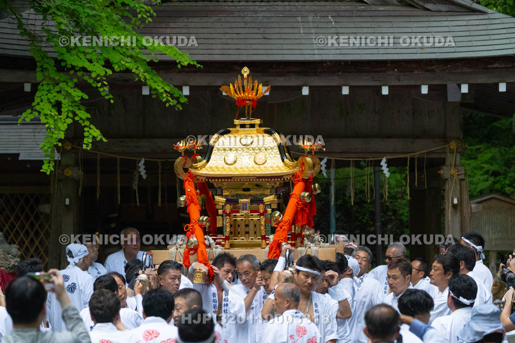 京都府　貴船神社　貴船祭　奥宮発輿