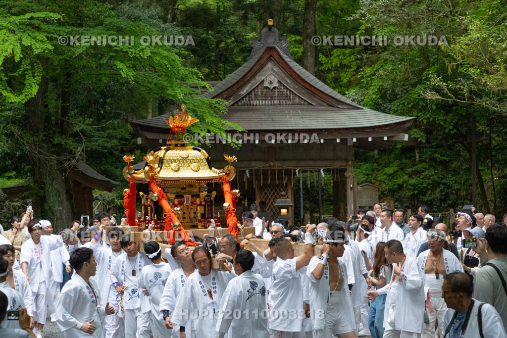 京都府　貴船神社　貴船祭　奥宮発輿