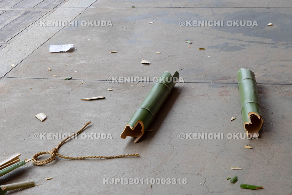 京都府　鞍馬寺　竹伐り会式