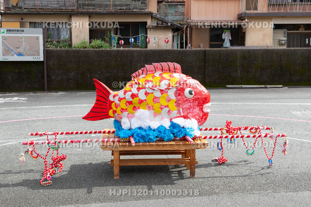 三重県　浅間祭前夜祭（方座浦）　神輿