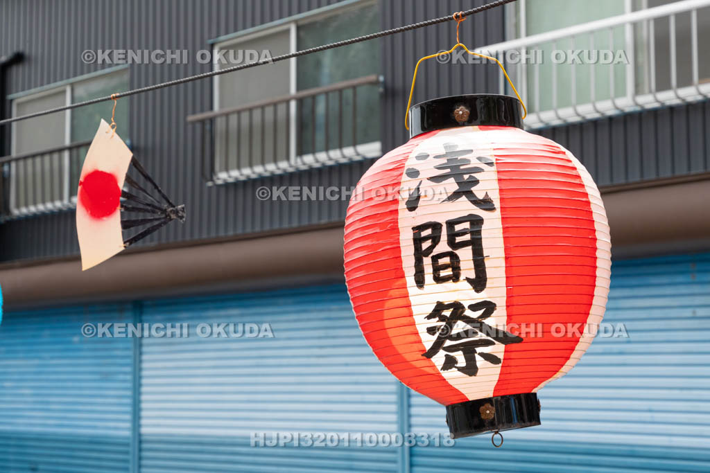 三重県　浅間祭前夜祭（方座浦）　町並み