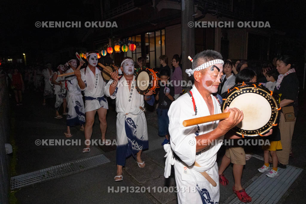 三重県　浅間祭前夜祭（方座浦）　道中踊り