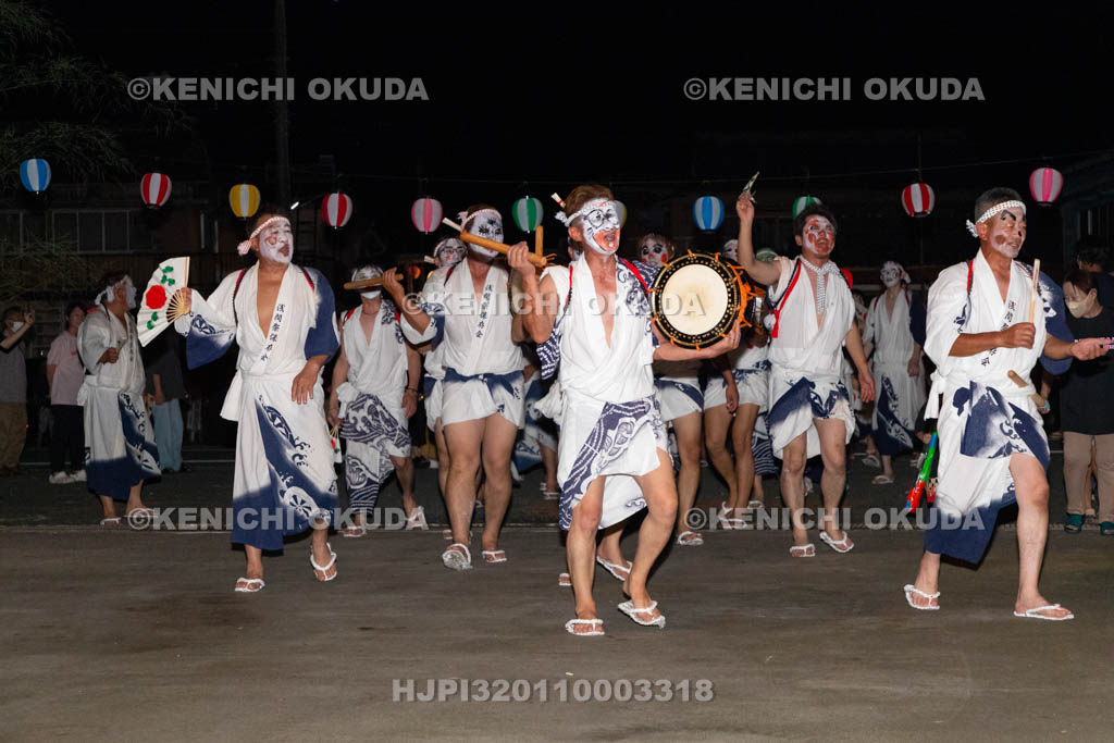 三重県　浅間祭前夜祭（方座浦）　道中踊り