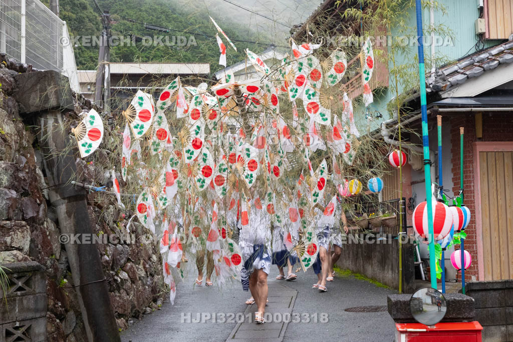 三重県　浅間祭本祭（方座浦）　幣廻し