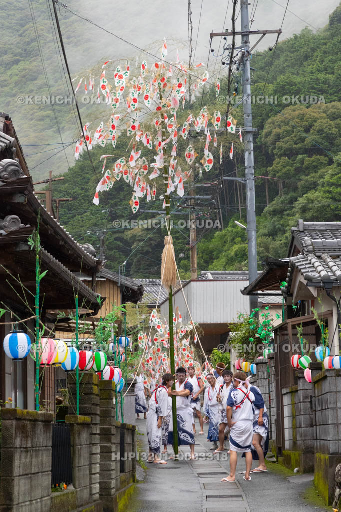 三重県　浅間祭本祭（方座浦）　幣廻し
