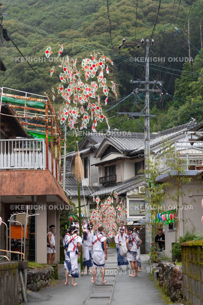 三重県　浅間祭本祭（方座浦）　幣廻し