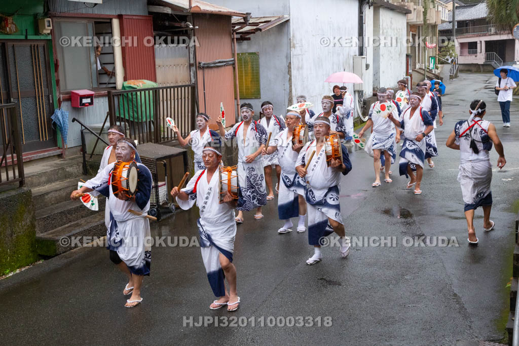 三重県　浅間祭本祭（方座浦）　幣廻し