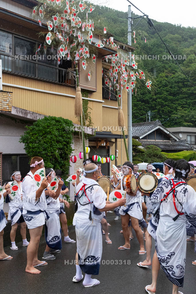 三重県　浅間祭本祭（方座浦）　幣立て