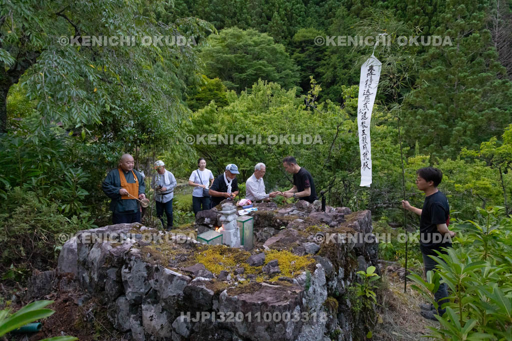 奈良県　上北山西原　虫送り