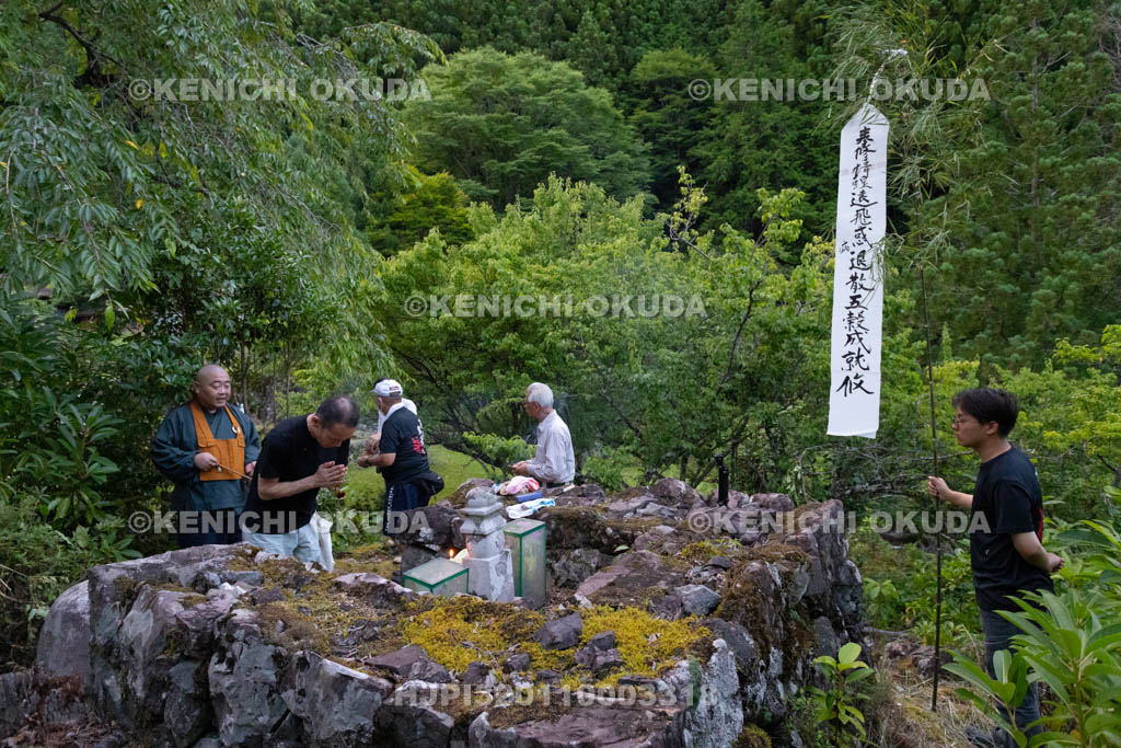 奈良県　上北山西原　虫送り