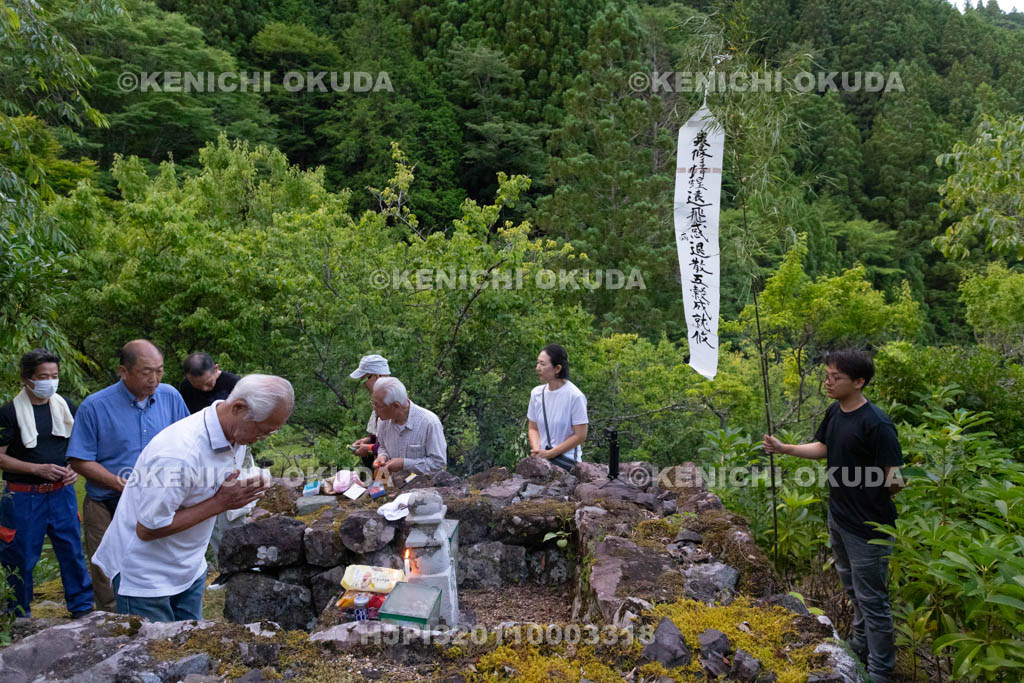 奈良県　上北山西原　虫送り