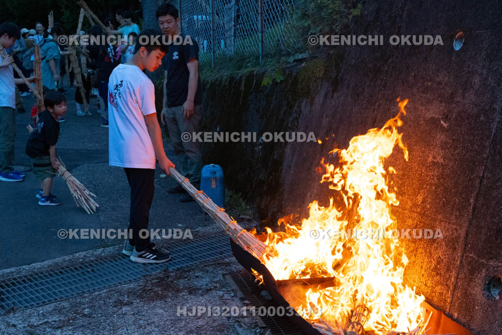 奈良県　上北山西原　虫送り