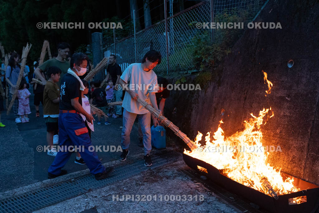 奈良県　上北山西原　虫送り