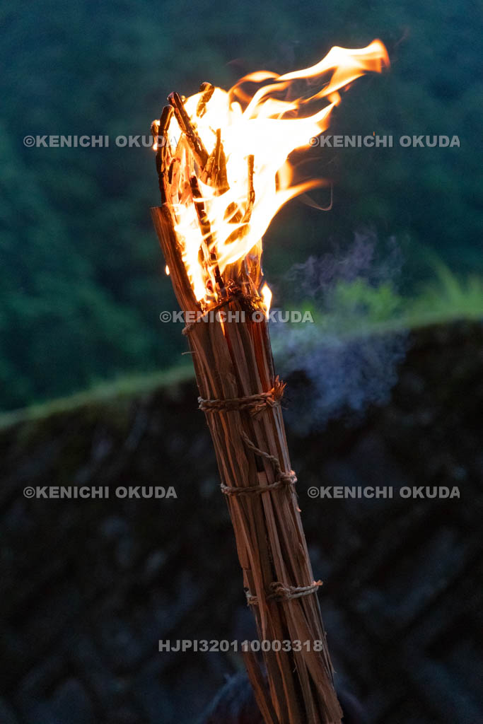 奈良県　上北山西原　虫送り