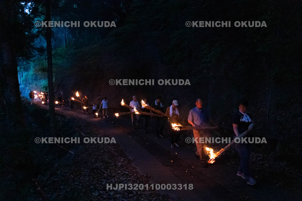 奈良県　上北山西原　虫送り