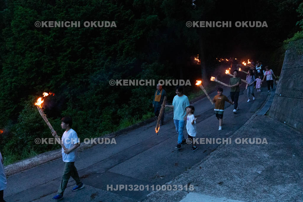 奈良県　上北山西原　虫送り