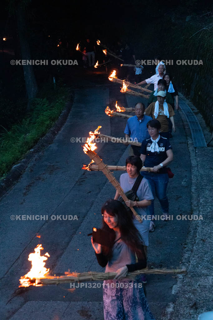 奈良県　上北山西原　虫送り