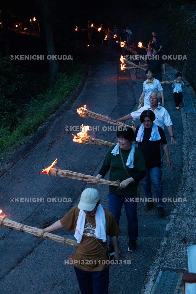 奈良県　上北山西原　虫送り