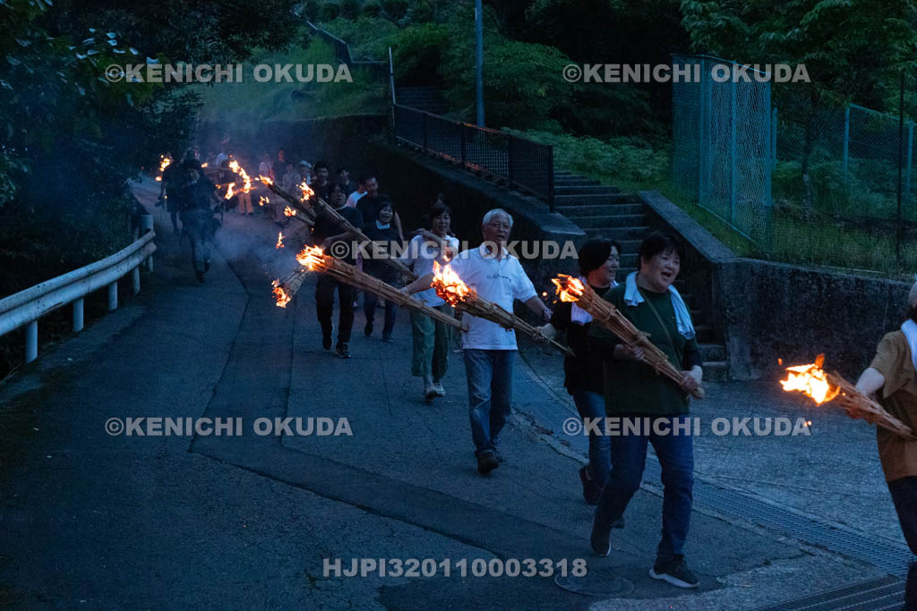 奈良県　上北山西原　虫送り
