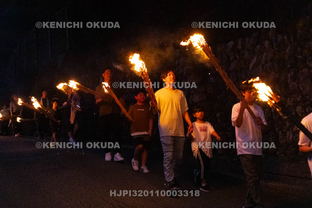 奈良県　上北山西原　虫送り