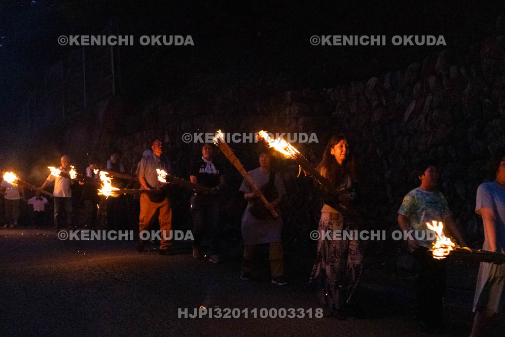 奈良県　上北山西原　虫送り