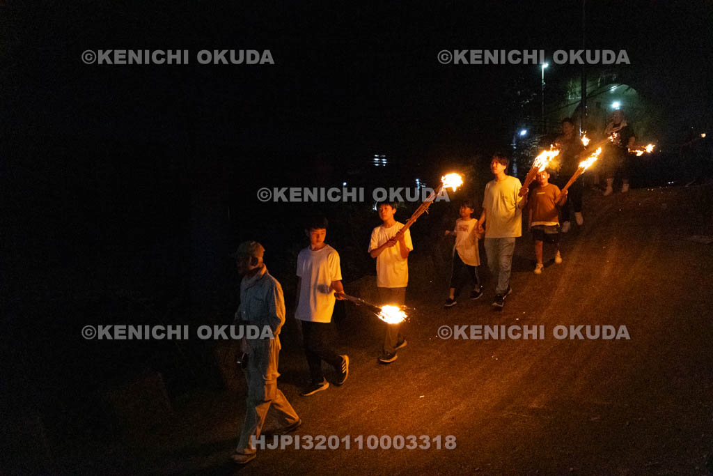 奈良県　上北山西原　虫送り