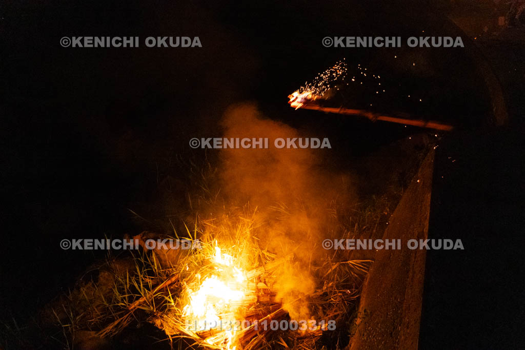 奈良県　上北山西原　虫送り