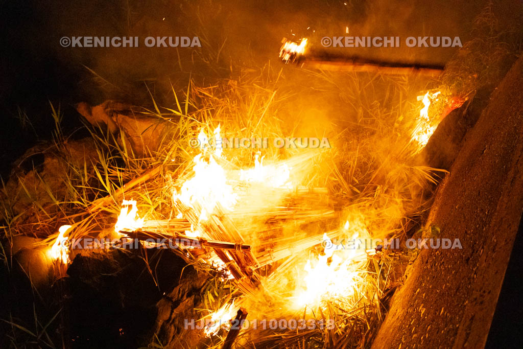 奈良県　上北山西原　虫送り