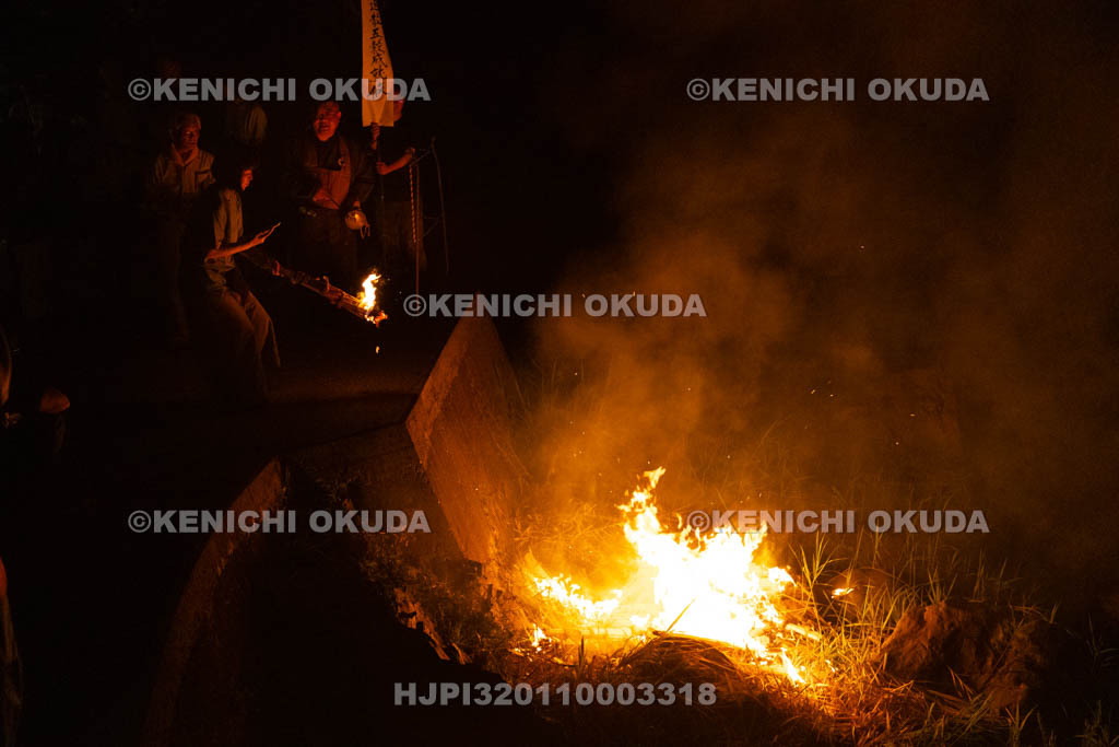 奈良県　上北山西原　虫送り