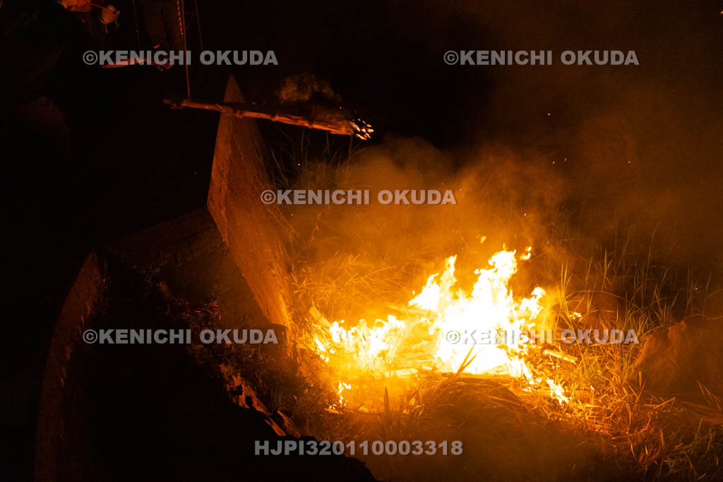 奈良県　上北山西原　虫送り