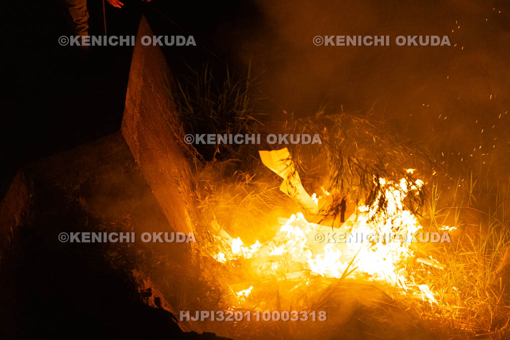 奈良県　上北山西原　虫送り