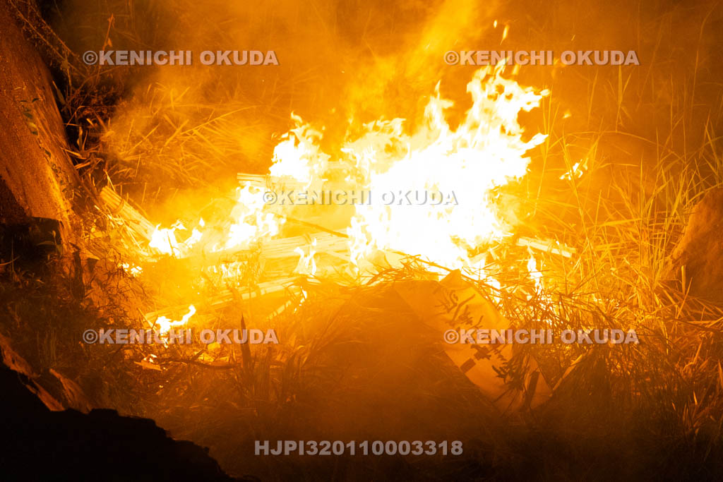 奈良県　上北山西原　虫送り