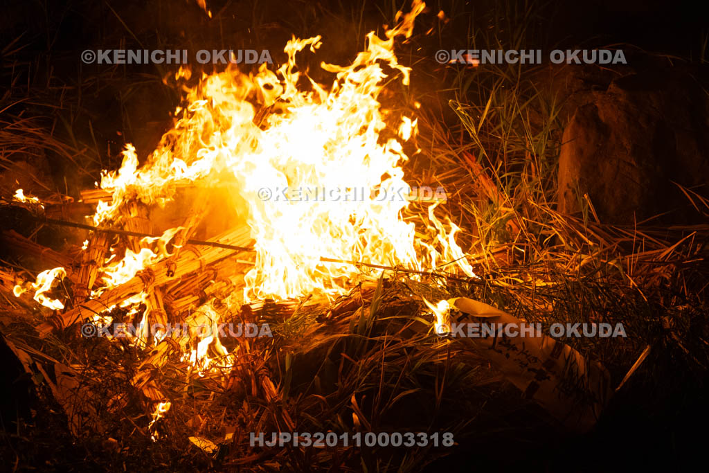 奈良県　上北山西原　虫送り