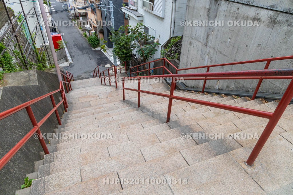 東京都　須賀神社　参道