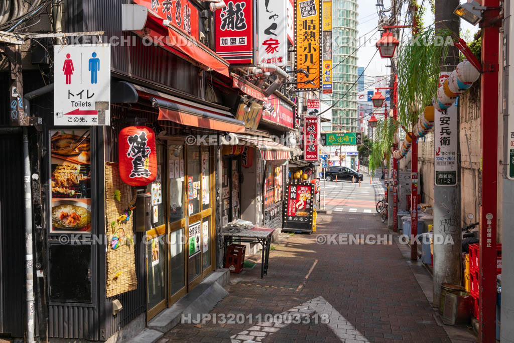 東京都　新宿西口　思い出横丁（柳通り）