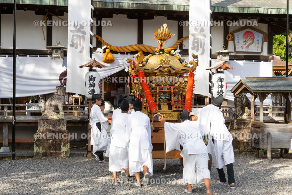 和歌山県　田辺祭（宵宮）　渡御祭
