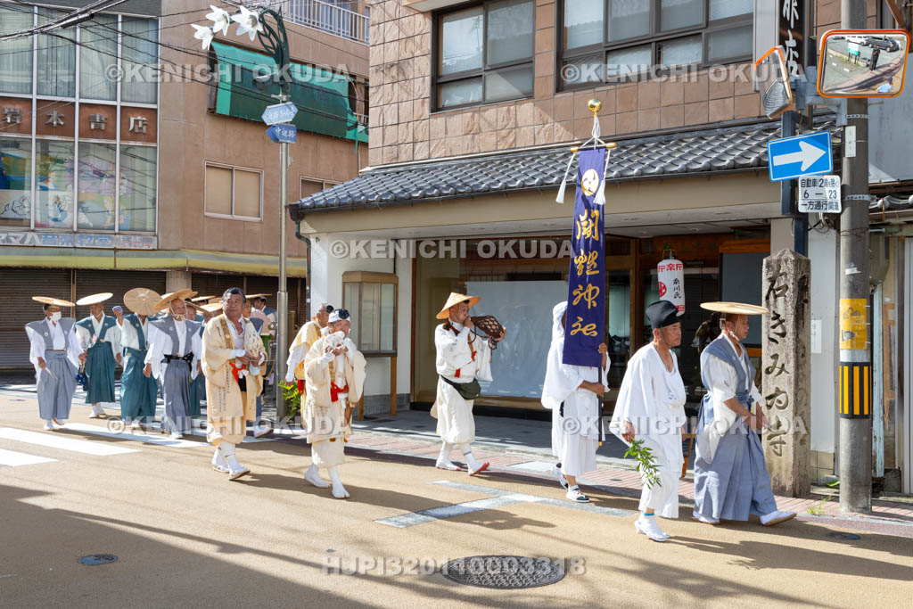 和歌山県　田辺祭（宵宮）　神輿渡御