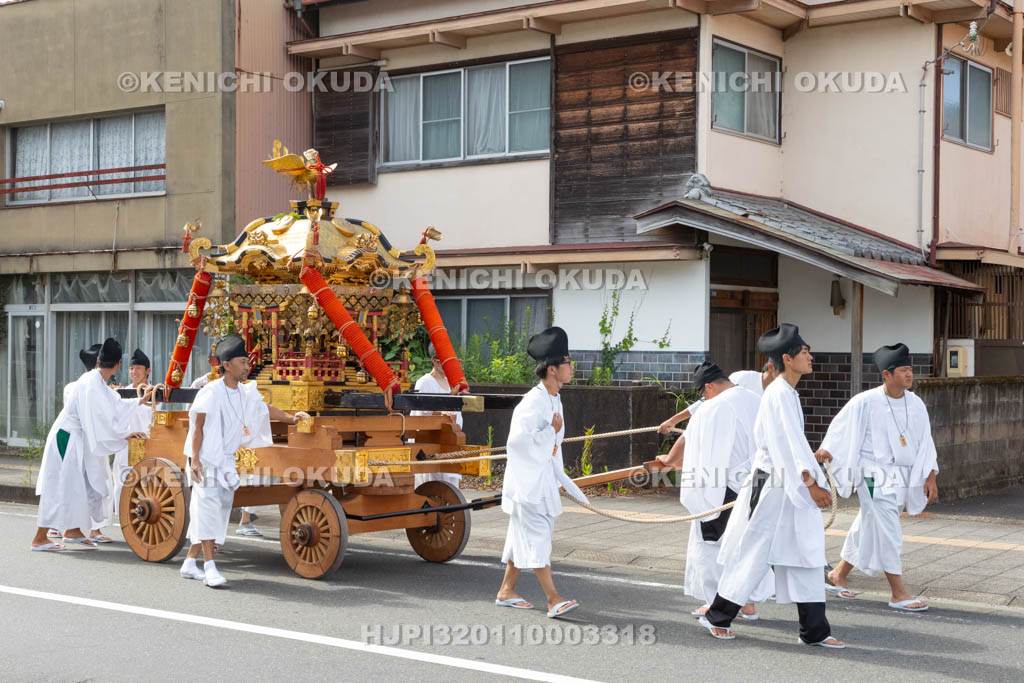 和歌山県　田辺祭（宵宮）　神輿渡御