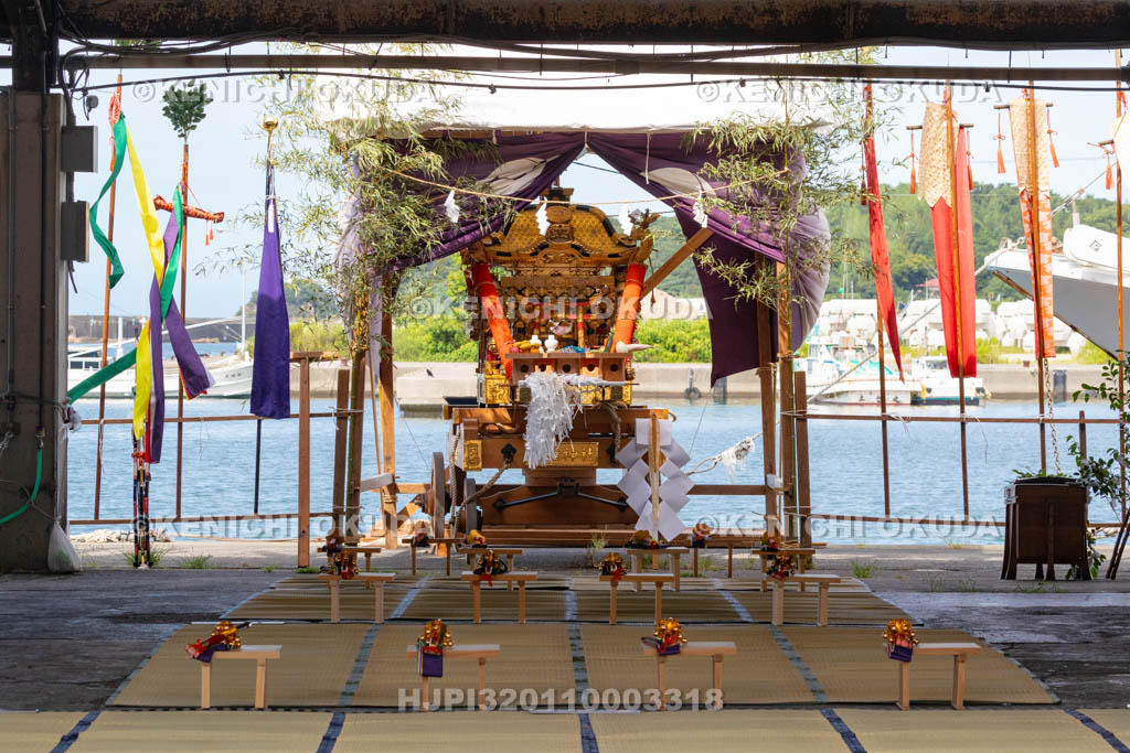 和歌山県　田辺祭（宵宮）　御旅所祭