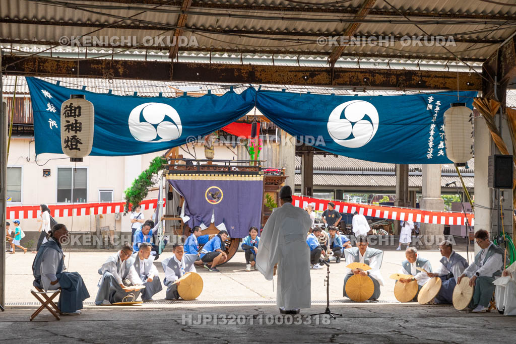 和歌山県　田辺祭（宵宮）　御旅所勤め
