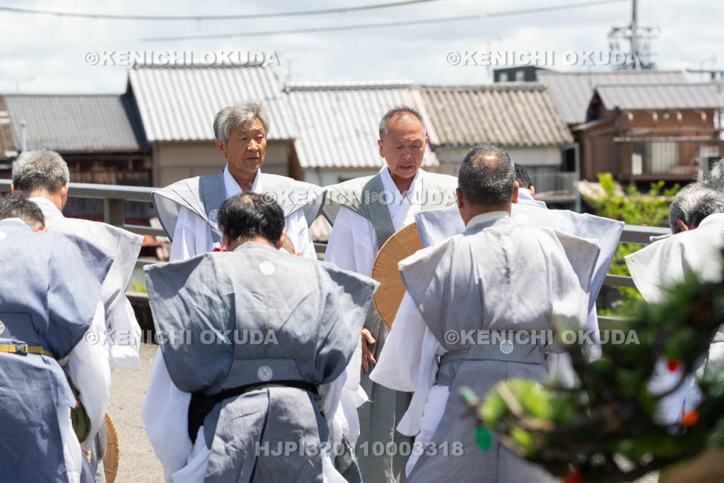 和歌山県　田辺祭（本祭）　七度半の使い