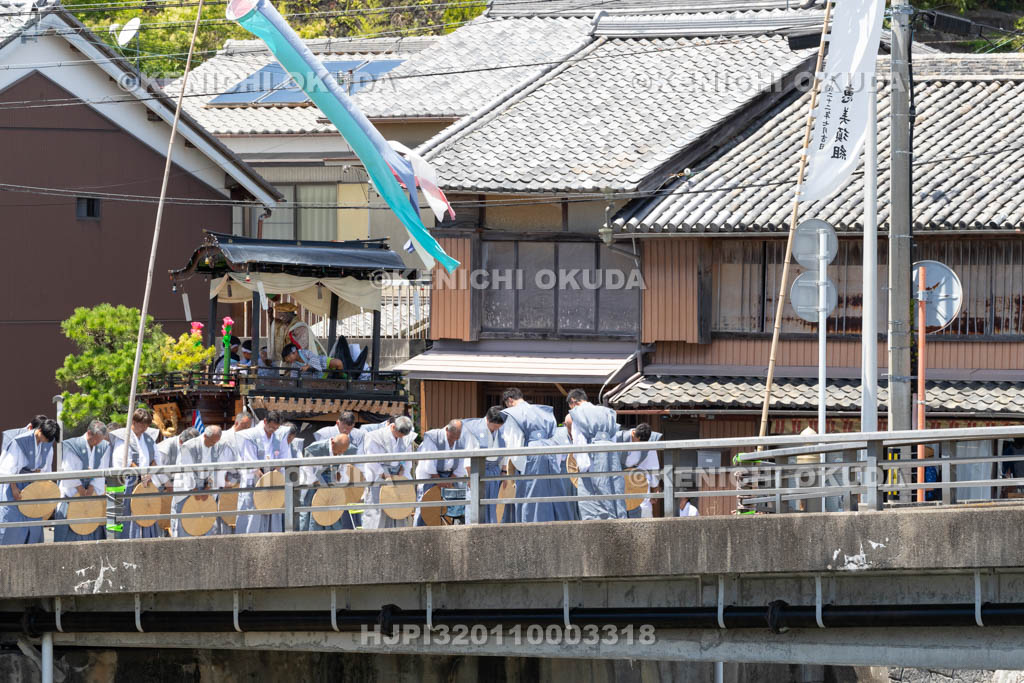 和歌山県　田辺祭（本祭）　七度半の使い