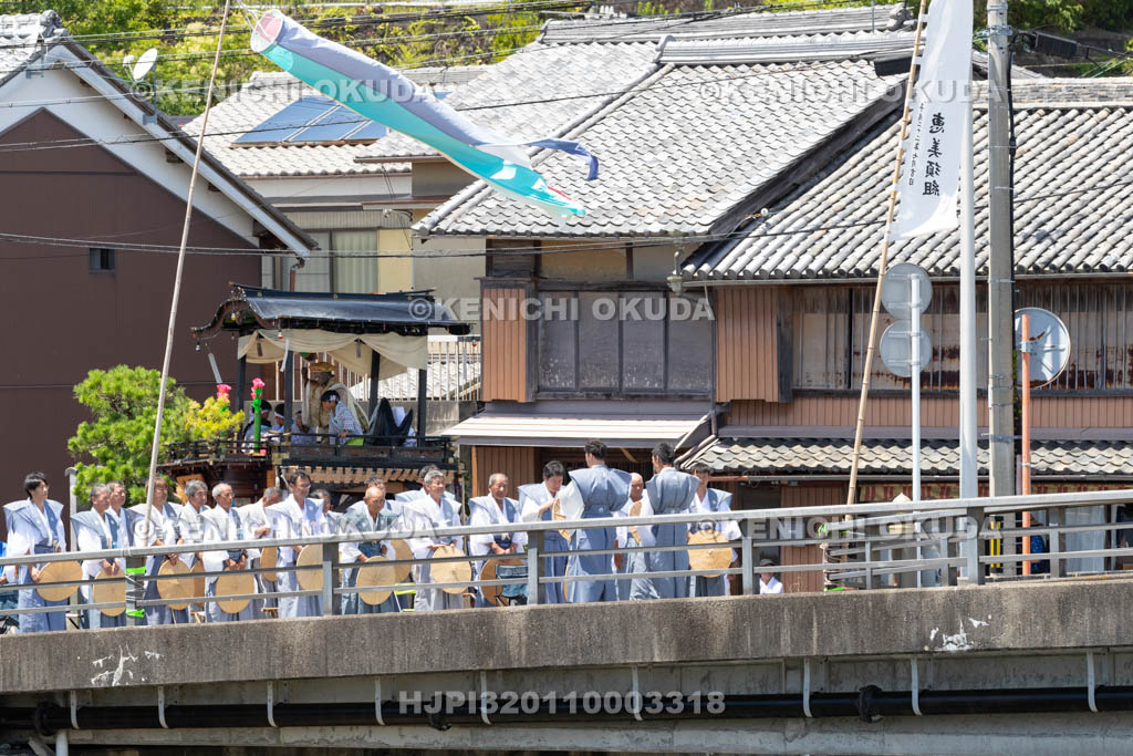 和歌山県　田辺祭（本祭）　七度半の使い