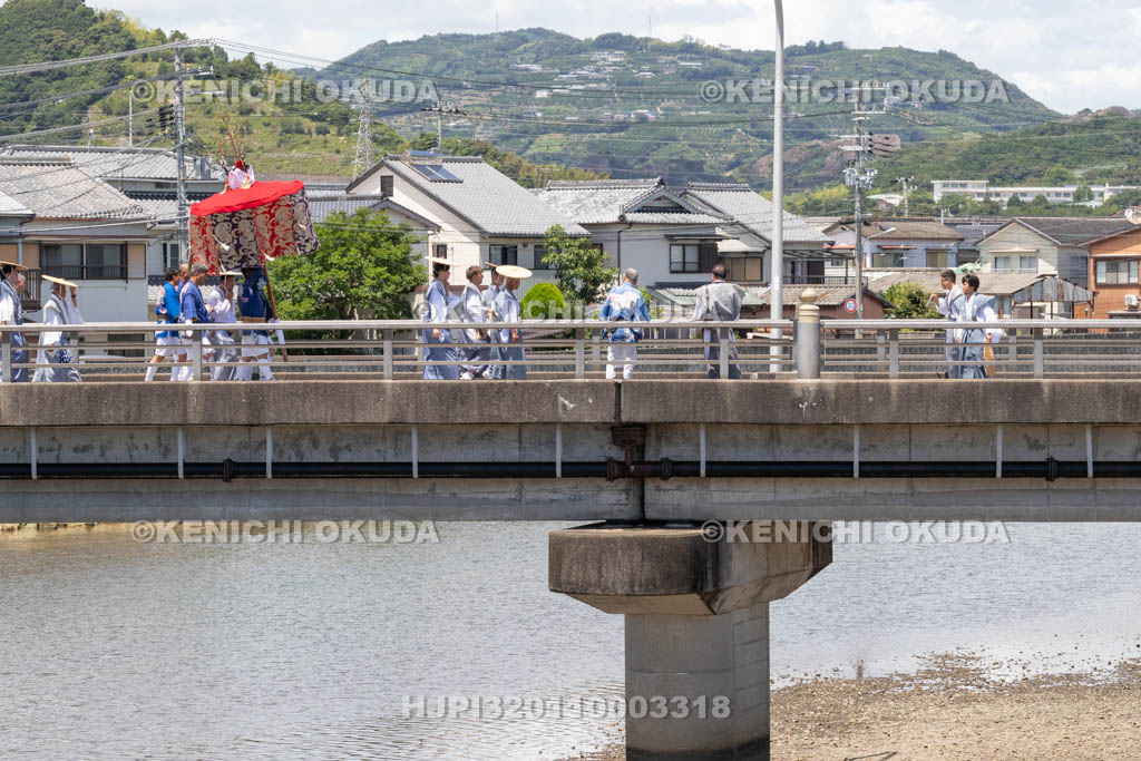和歌山県　田辺祭（本祭）　七度半の使い　住矢と八度目の使者