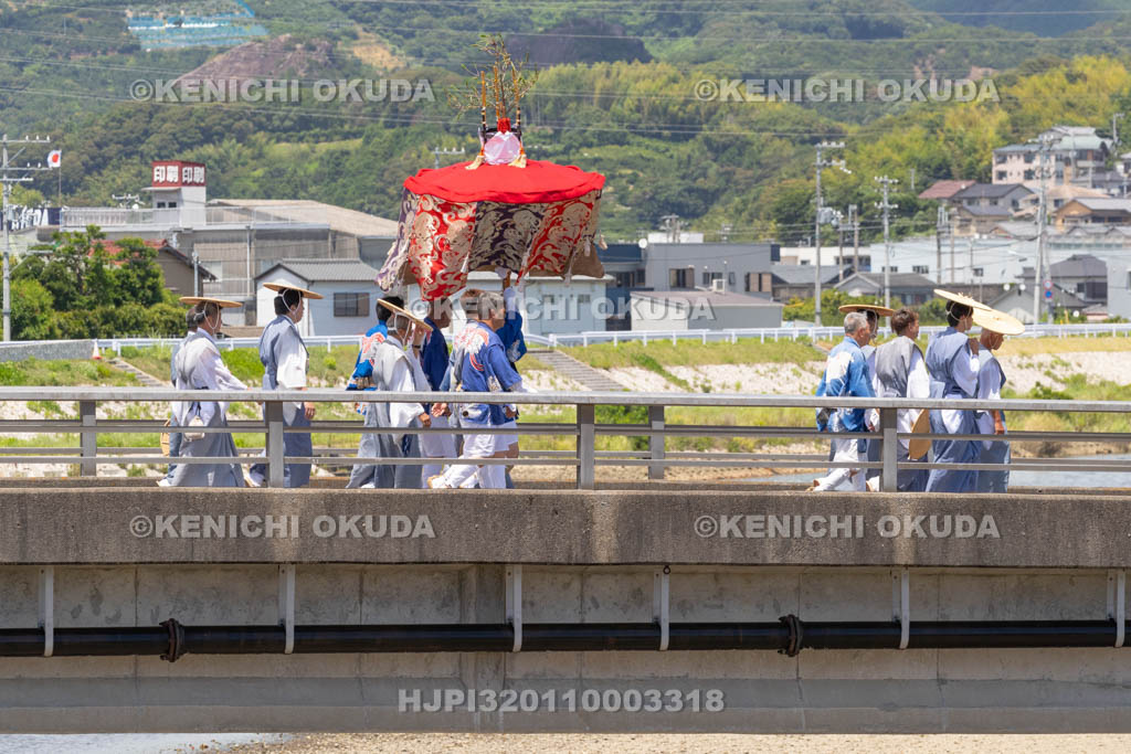 和歌山県　田辺祭（本祭）　七度半の使い　住矢