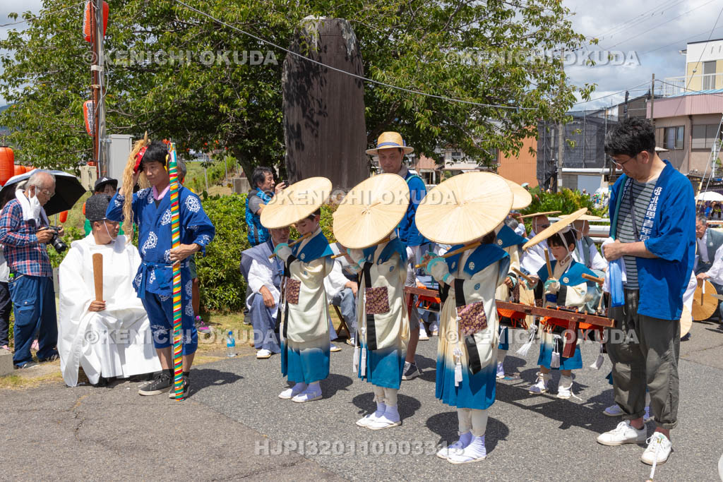 和歌山県　田辺祭（本祭）　七度半のお勤め（潮垢離）