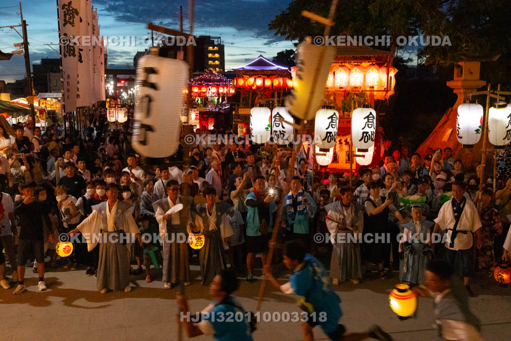 和歌山県　田辺祭（本祭）　住矢の走り