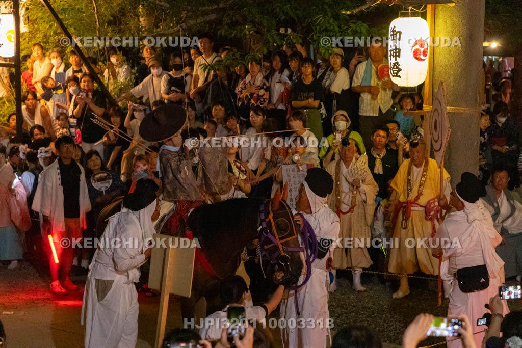 和歌山県　田辺祭（本祭）　流鏑馬神事