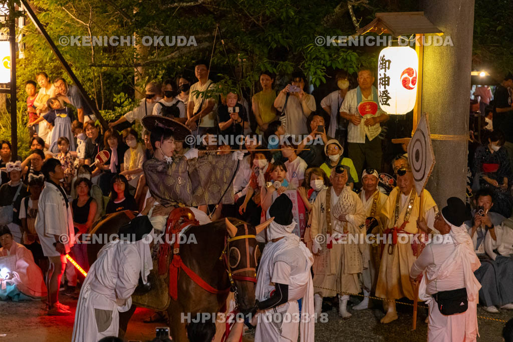 和歌山県　田辺祭（本祭）　流鏑馬神事
