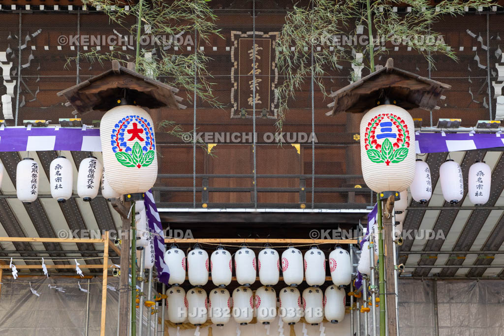三重県　桑名石取祭　桑名宗社 （春日神社)　楼門